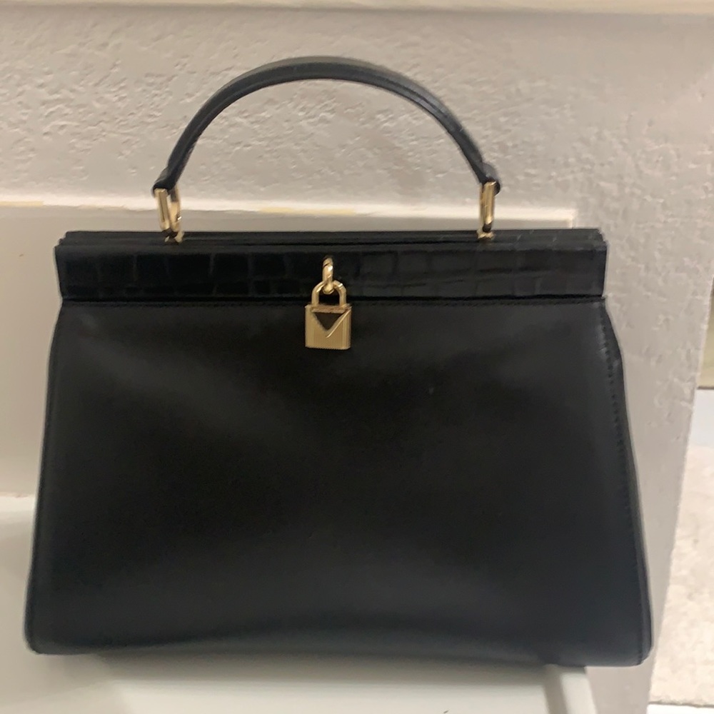 Michael Kors black satchel